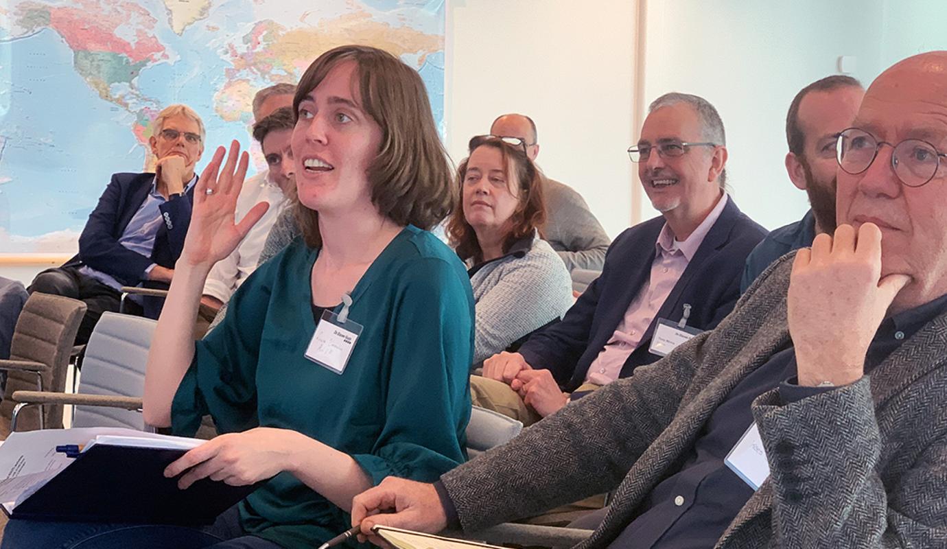 Foto van de workshop Zoetwatervoorziening in de Delta en Noordzee in Transitie